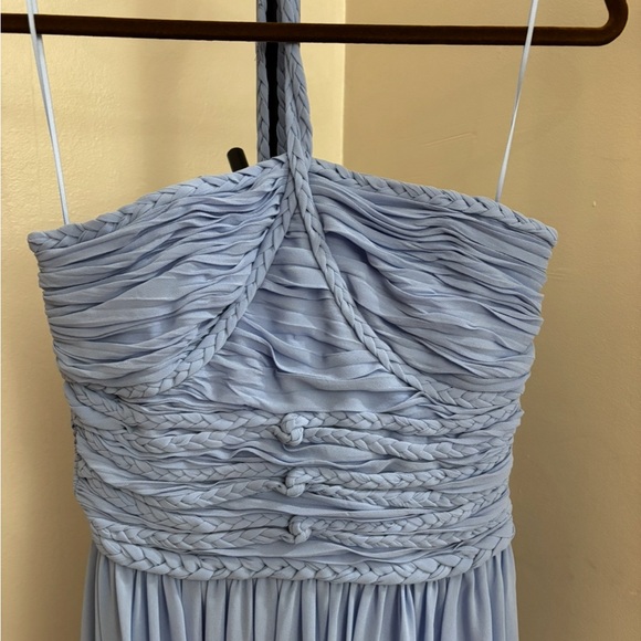 Elegant Blue Women's Dress - Picture 3 of 3